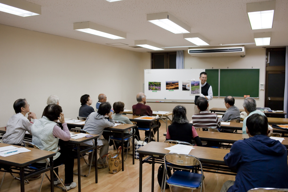 久我山で開催されている写真教室風景
